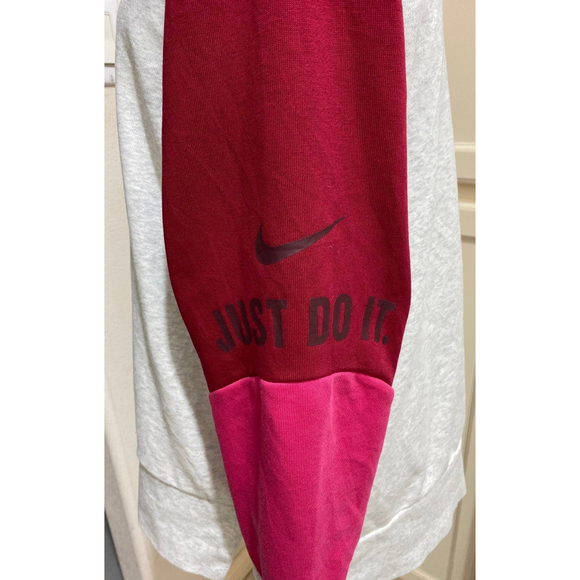 women's nike dry colorblock crew sweatshirt size large - Picture 6 of 10